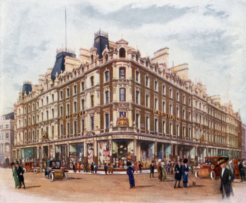 Marshall & Snelgrove, de Oxford Street e Vere Street de English School
