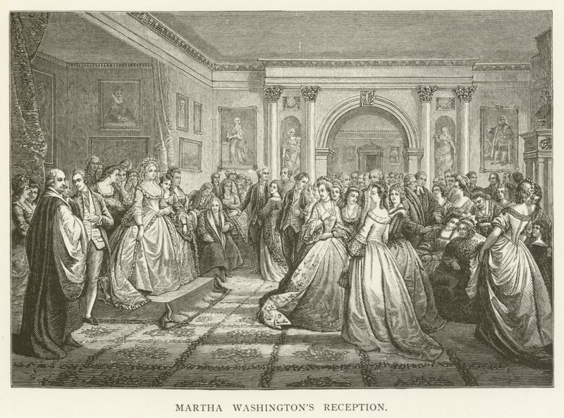 Recepção de Martha Washingtons de English School