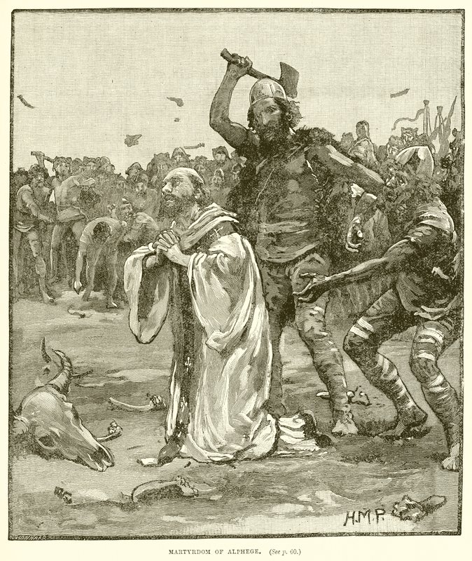 Martírio de Alphege de English School