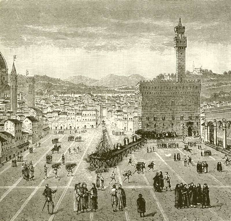 Martírio de Savonarola de English School