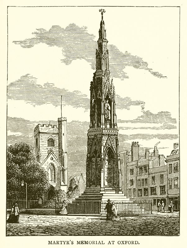 Memorial dos Mártires em Oxford de English School