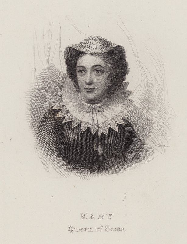 Maria, Rainha dos Escoceses (gravura) de English School