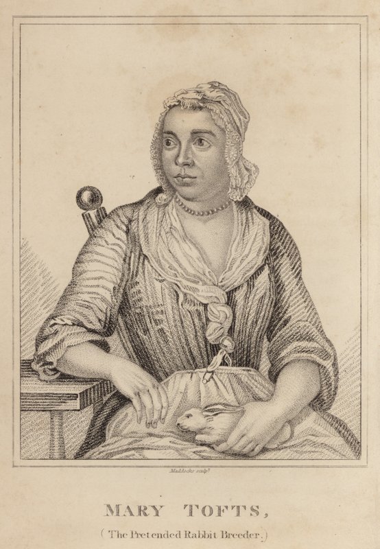 Mary Tofts, o criador de coelho fingido de English School