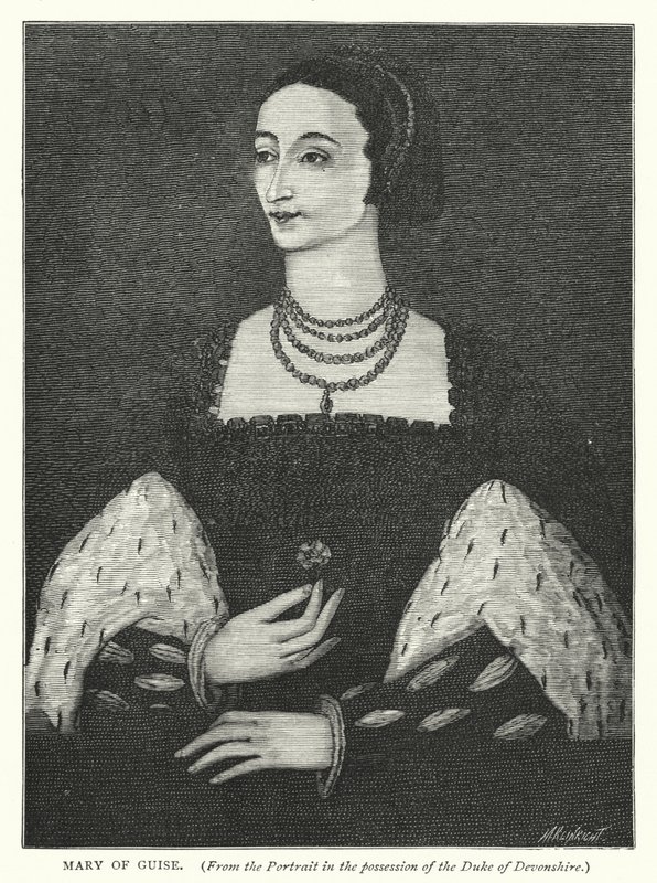 Mary of Guise (gravura) de English School