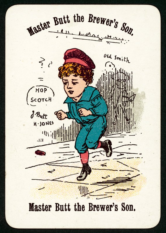 Mestre Butt O Filho do Cervejeiro (cor litho) de English School
