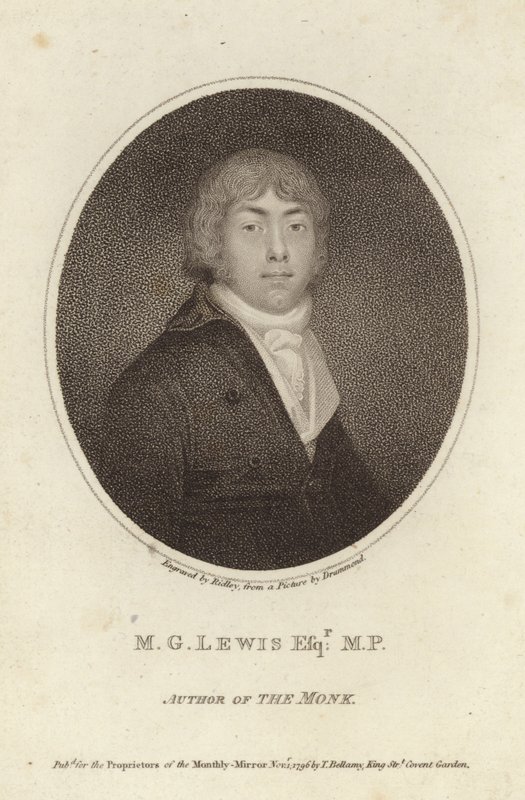 Matthew Lewis, escritor e político inglês de English School