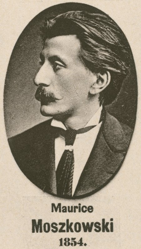 Maurice Moszkowski (gravura) de English School