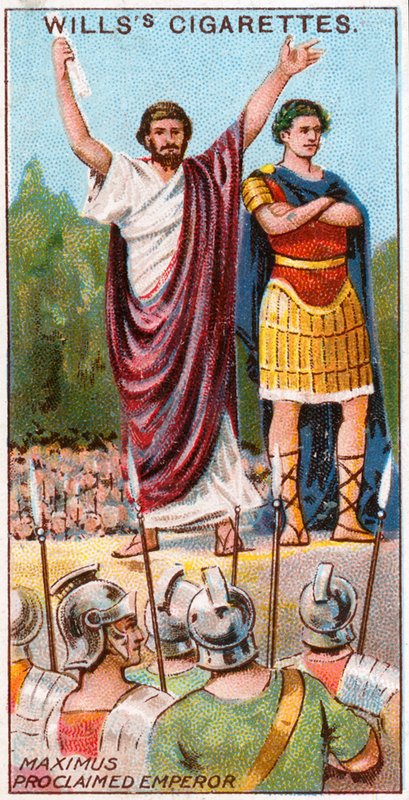 Maximus declarou imperador de English School
