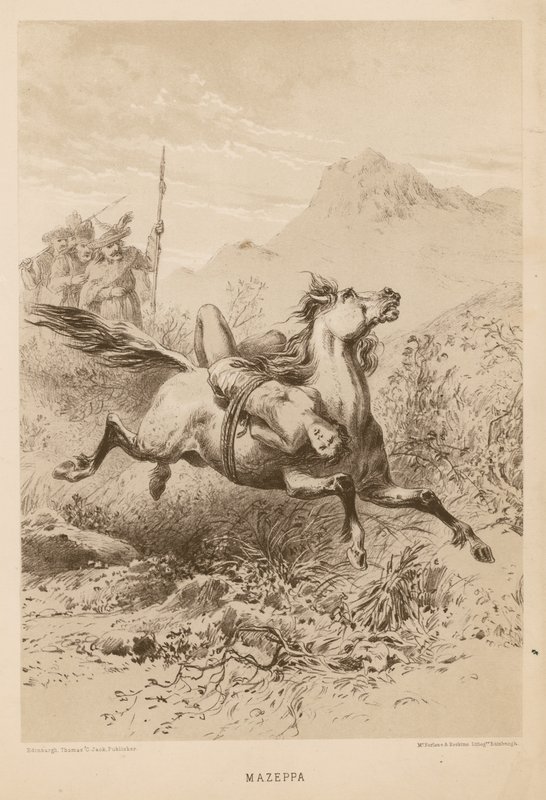 Mazeppa, baseado no poema de Lord Byron de English School
