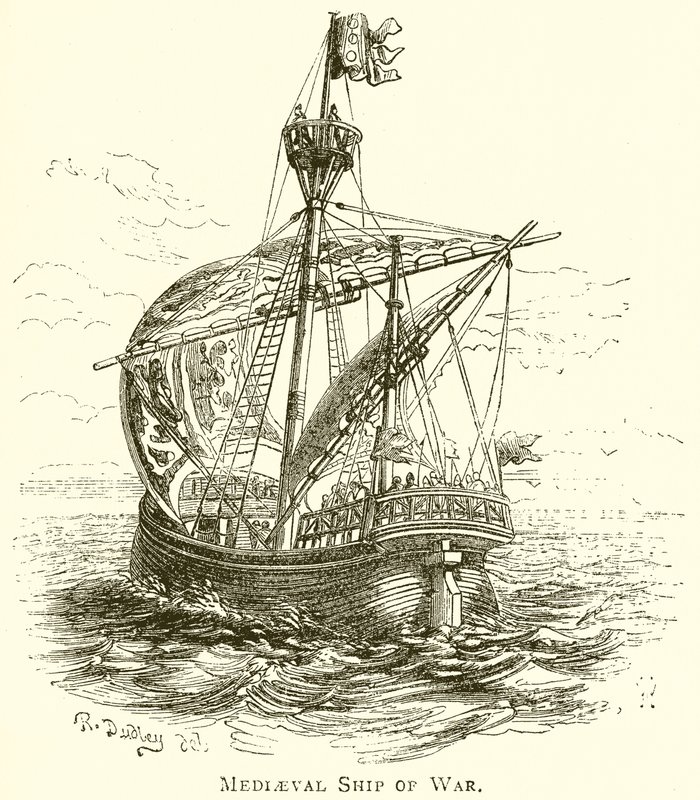 Navio Medieval da Guerra de English School