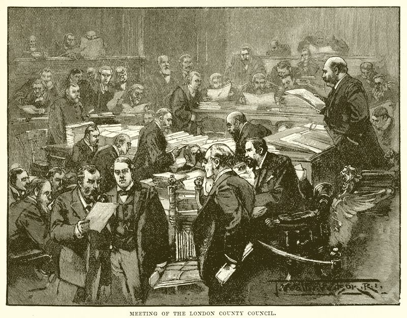 Reunião do Conselho do Condado de Londres de English School