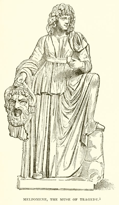 Melpomene, a musa da tragédia de English School