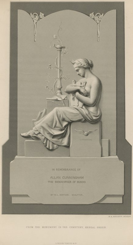 Memorial em memória de Allan Cunningham de English School