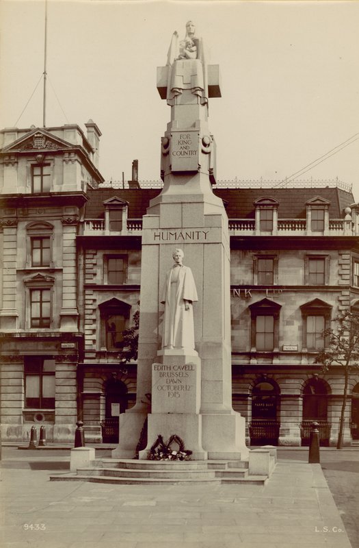 Memorial a Edith Cavell, de English School