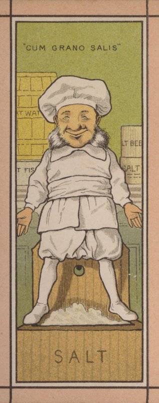 Ilustração do menu: Sal (cor litho) de English School