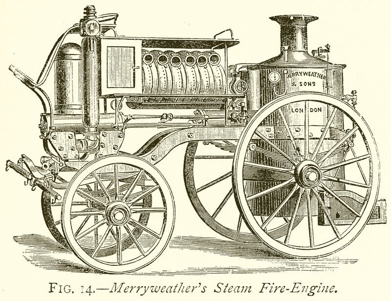 Motor De Fogo De Vapor Merryweathers de English School