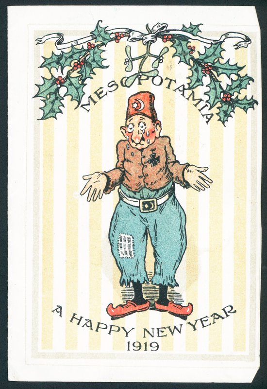 Mesopotâmia - um feliz ano novo, 1919 de English School