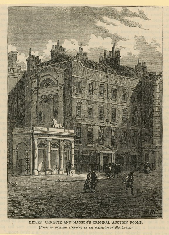 Srs. Christie e Mansons Original Auction Rooms de English School