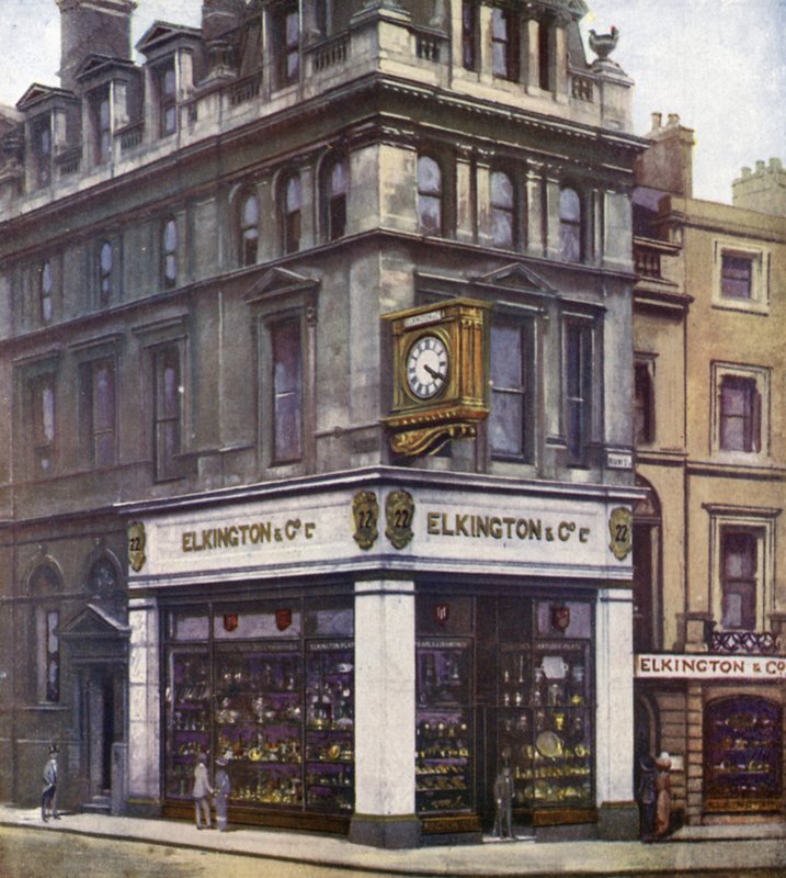 Messrs Elkington & Co, 22 Regent Street (cor litho) de English School