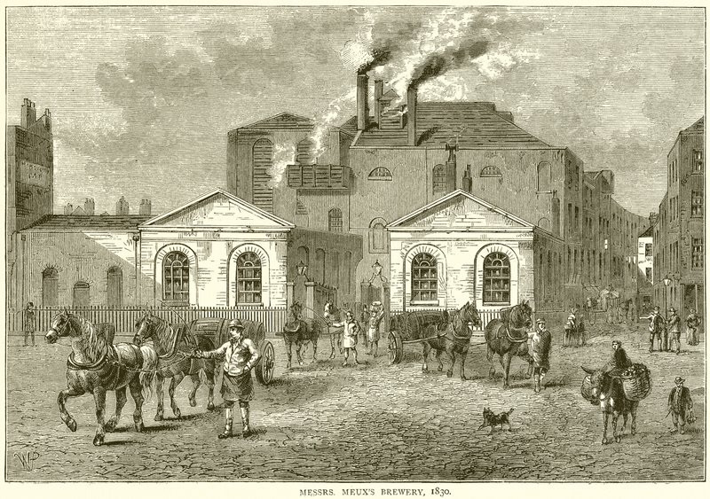 Cervejaria Meuxs, 1830 de English School