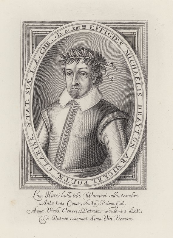 Michael Drayton (gravura) de English School