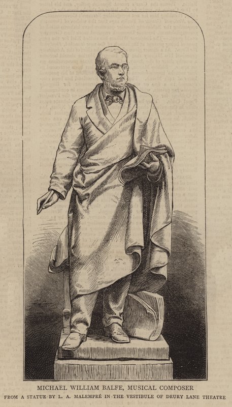 Michael William Balfe, Compositor Musical (gravura) de English School