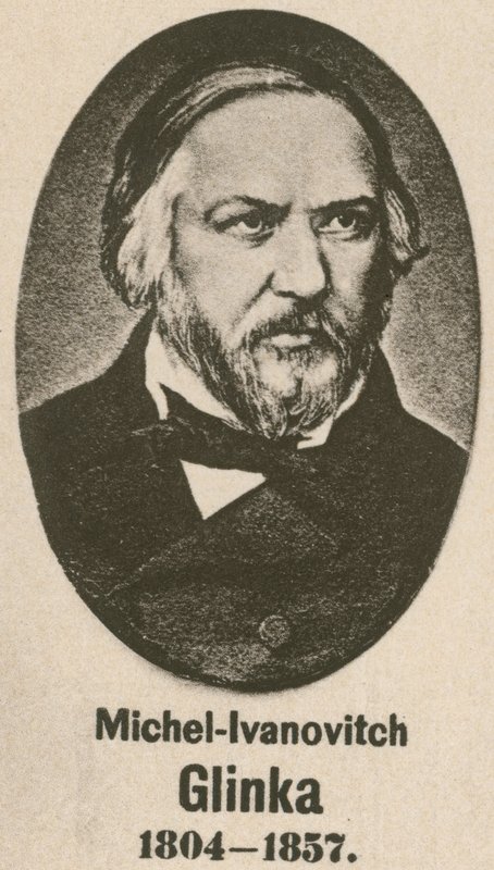 Michel-Ivanovitch Glinka (gravura) de English School