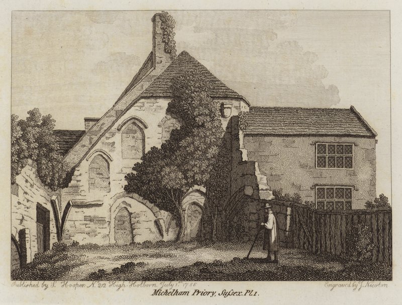 Michelham Priory, Sussex, 1785 de English School