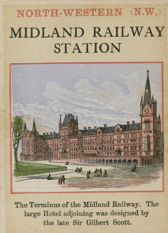 Estação Ferroviária Midland, St Pancras, Londres de English School