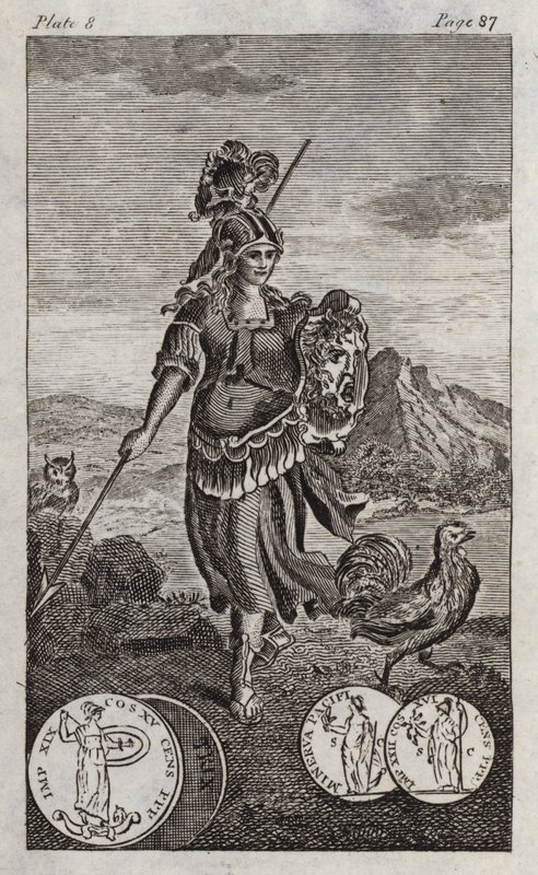 Minerva, ou Pallas (gravura) de English School