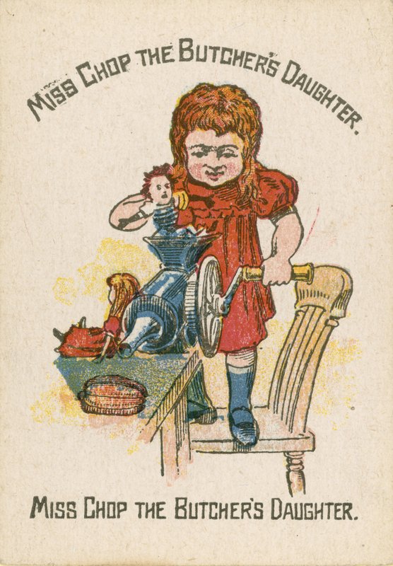Miss Chop, a filha de açougueiros de English School