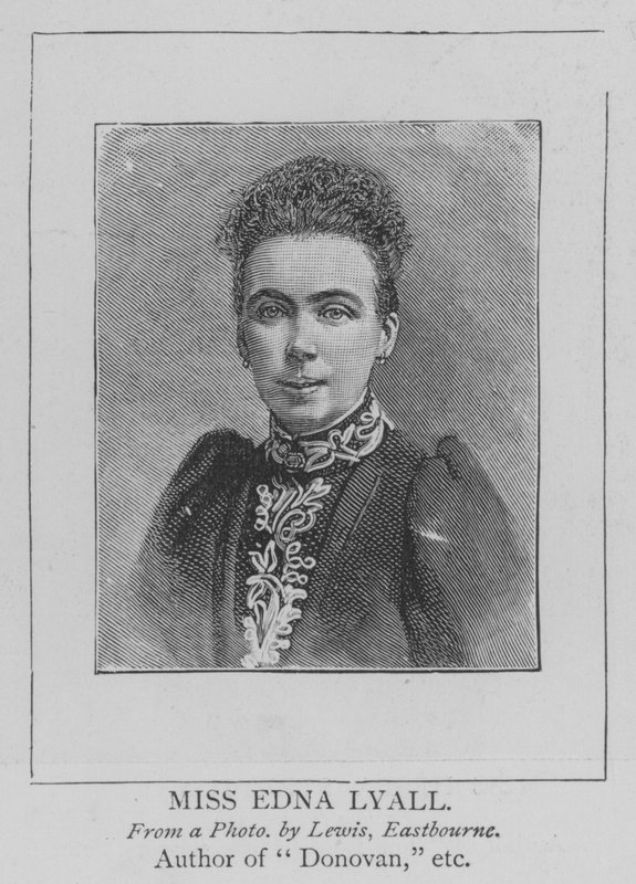 Miss Edna Lyall (gravura) de English School