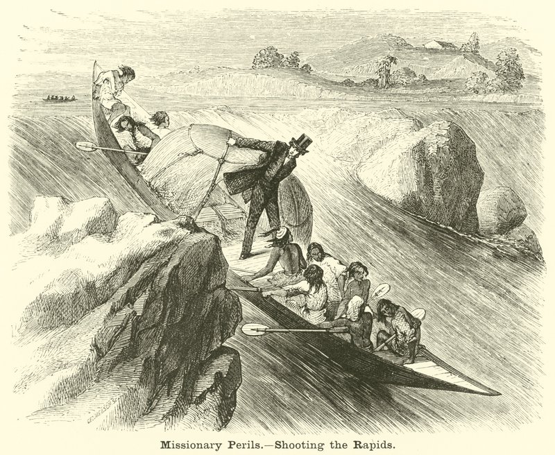 Perigos Missionários, Atirando nas Corredeiras de English School