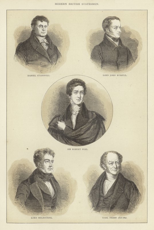 Estadistas britânicos modernos de English School