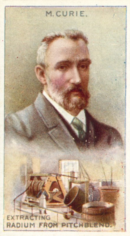 Monsieur Curie, extraindo o rádio de Pitchblend de English School