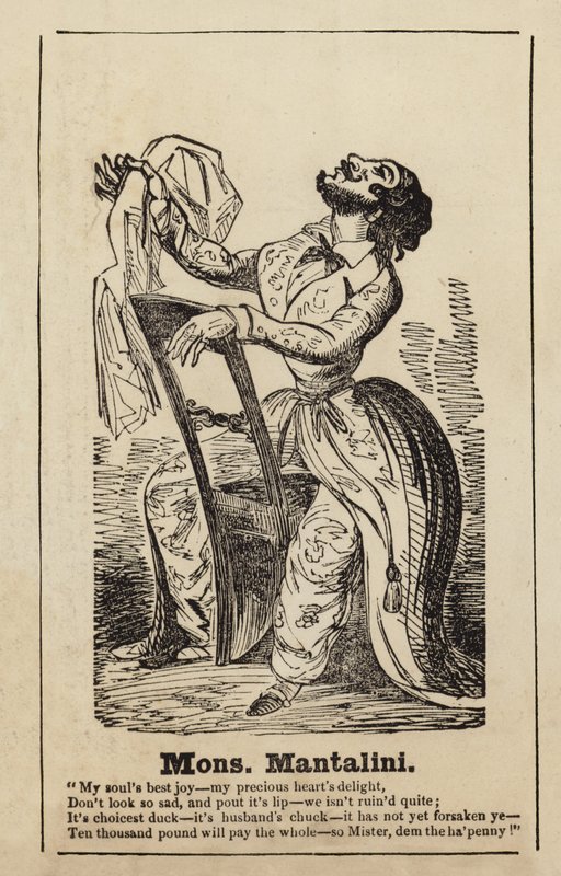 Mr. Mantalini de Nicholas Nickleby de English School