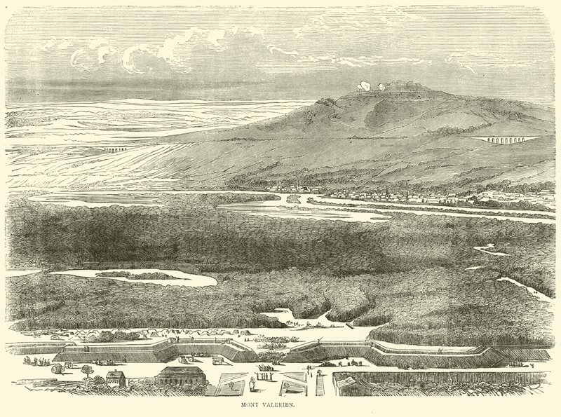 Mont Valerien, setembro de 1870 de English School