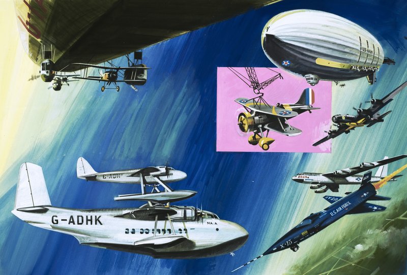 Montagem de porta-aviões aéreos de English School