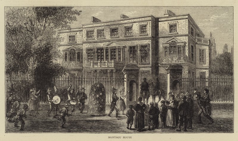 Casa Montagu (gravura) de English School