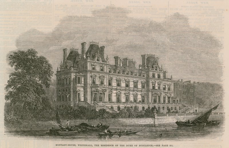 Montagu House em Whitehall de English School