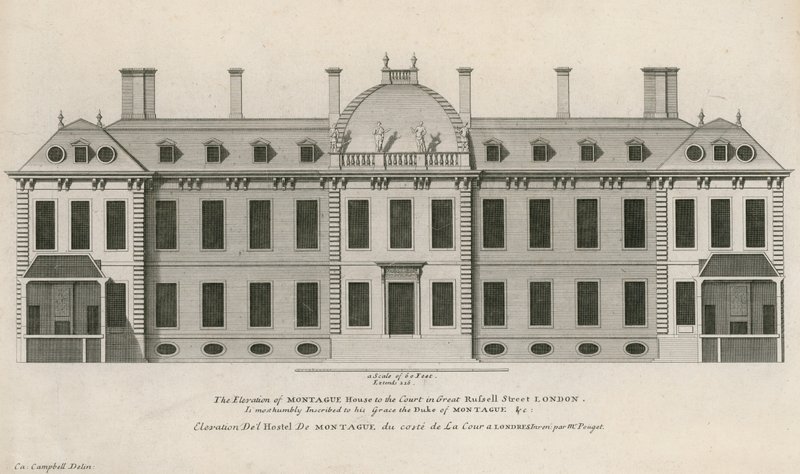 Casa de Montague, Great Russell Street de English School