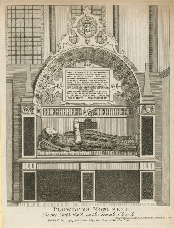 Monumento a Edmund Plowden de English School