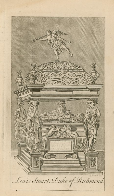 Monumento a Lewis Stuart, Duque de Richmond de English School
