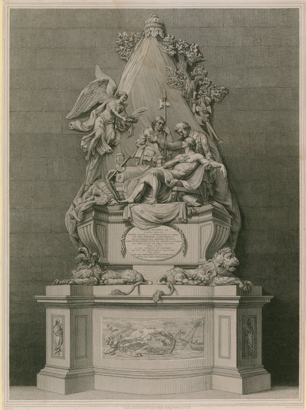 Monumento ao major-general James Wolfe de English School
