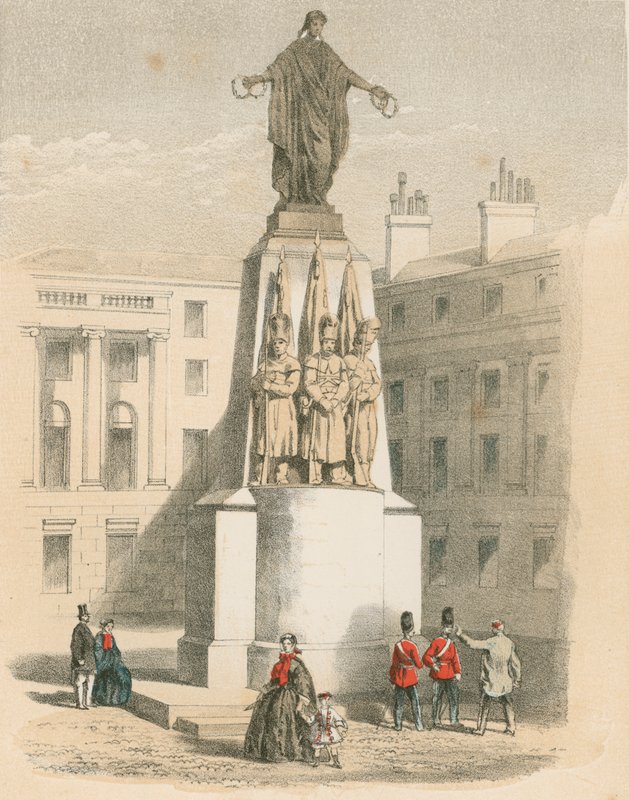 Monumento aos guardas, Londres de English School
