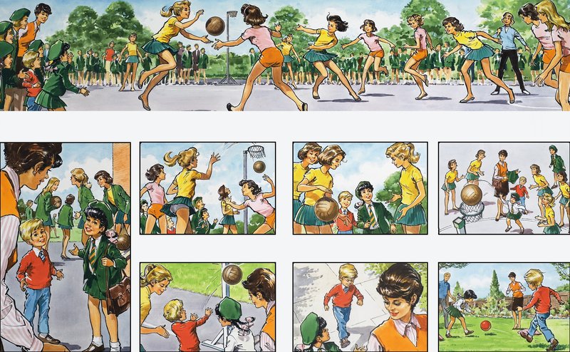 Mãe mostra como de English School