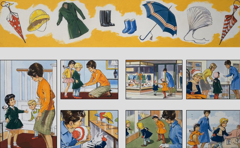 Mãe mostra como de English School