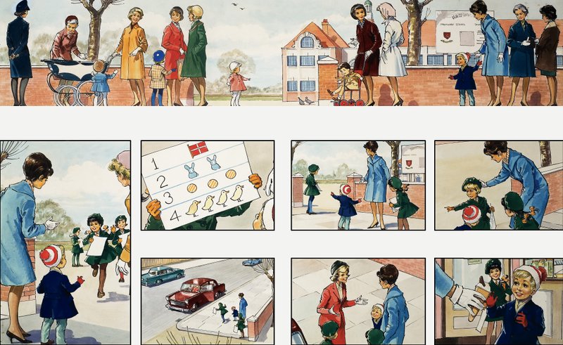 Mãe mostra como de English School