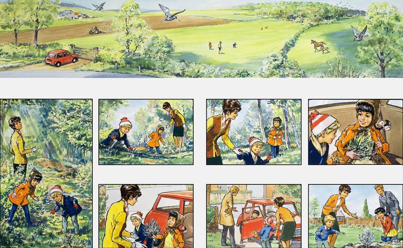 Mãe mostra como de English School