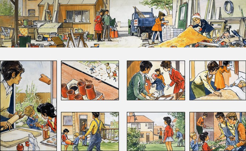 Mãe mostra como de English School